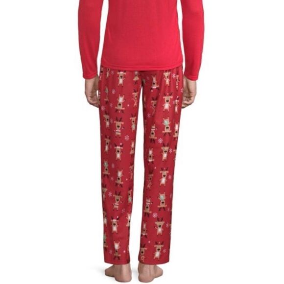 Toast & Jammies women's reindeer Christmas night pants size large - Picture 3 of 6